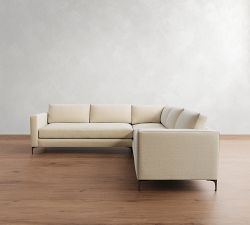 Jake 3-Piece L-Shaped Sectional (106&quot;-110&quot;)