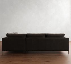 Jake Leather Return Bumper Sectional (108&quot;-111&quot;)