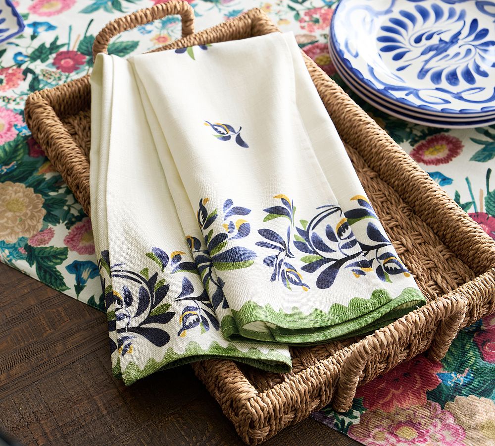 Puebla Multi Cotton Tea Towels - Set of 2