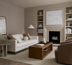 Jake Seadrift Wood Base Sofa (63&quot;-120&quot;)