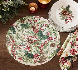 Chilewich Holly Berry Placemats 