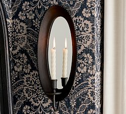Chris Loves Julia Modern Traditional Taper Sconce