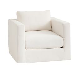 Jake Slipcovered Outdoor Lounge Chair