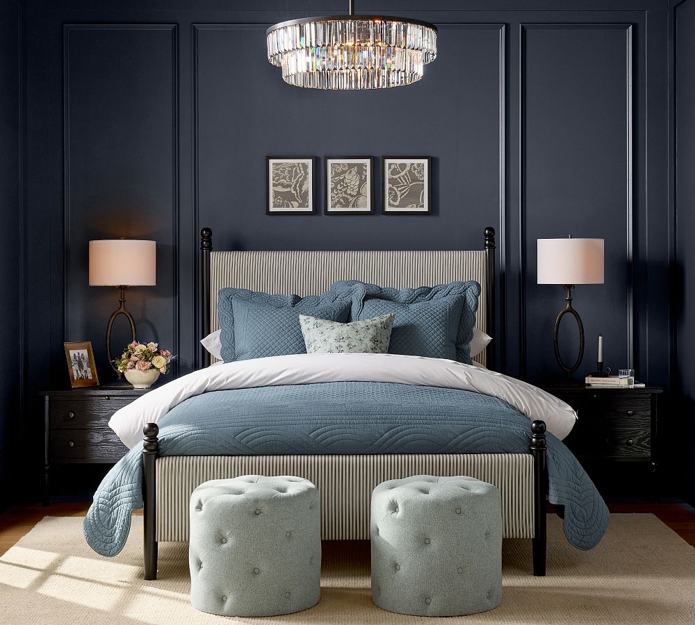 Chris Loves Julia Modern Traditional Bed