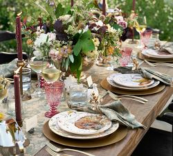 Rustic Leaf Napkin Rings - Set of 4