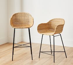 Open Box: Grove Woven Stool