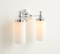 Mercer Double Tube Sconce (13&quot;)
