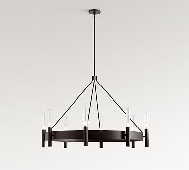 Open Box: Somerset Metal Round Chandelier (44")