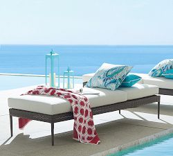 Cammeray Wicker Patio Outdoor Chaise Lounge