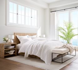 Faux Leafy Palm Tree