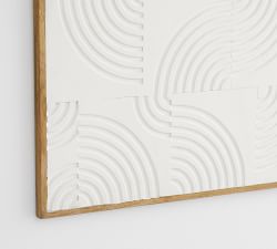 Plaster Tile Wall Art