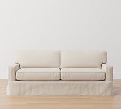 Buchanan Square Arm Slipcovered Sofa (78&quot;&ndash;90&quot;)