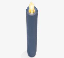 Premium Flickering Flameless Wax Taper Candle