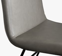 OPEN BOX: Zoe Leather Dining Chair