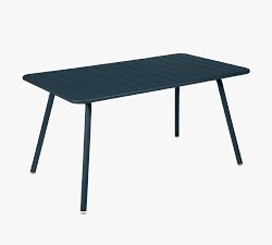 Fermob Metal Rectangular Luxembourg Outdoor Dining Table (57&quot;)