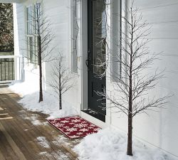 Pre-Lit Snowy Tree