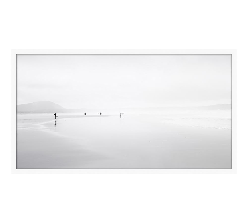 Shoreline Meditation Framed Print