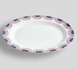 Cabana Americana Outdoor Melamine Oval Platter