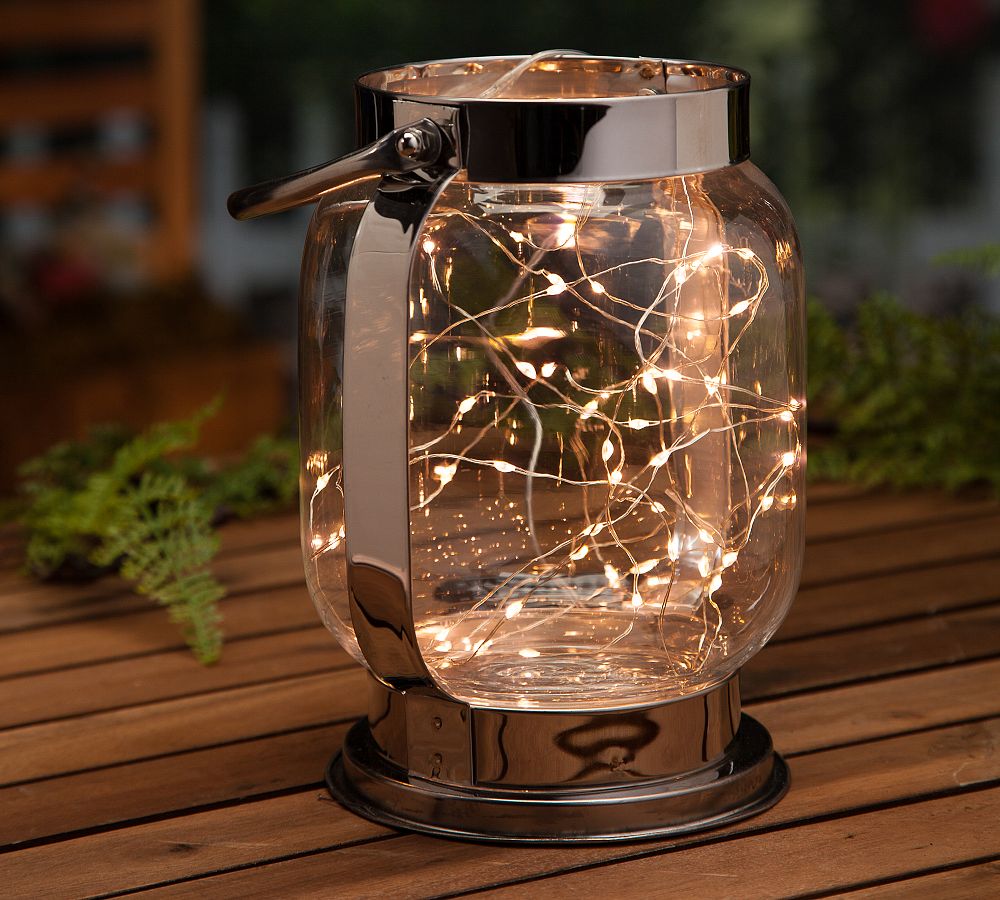 Micro LED String Lights On Silver Wire