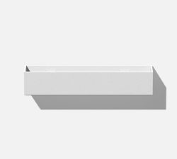 All Weather Eco Hadlee Wall Mounted Long Box Planters