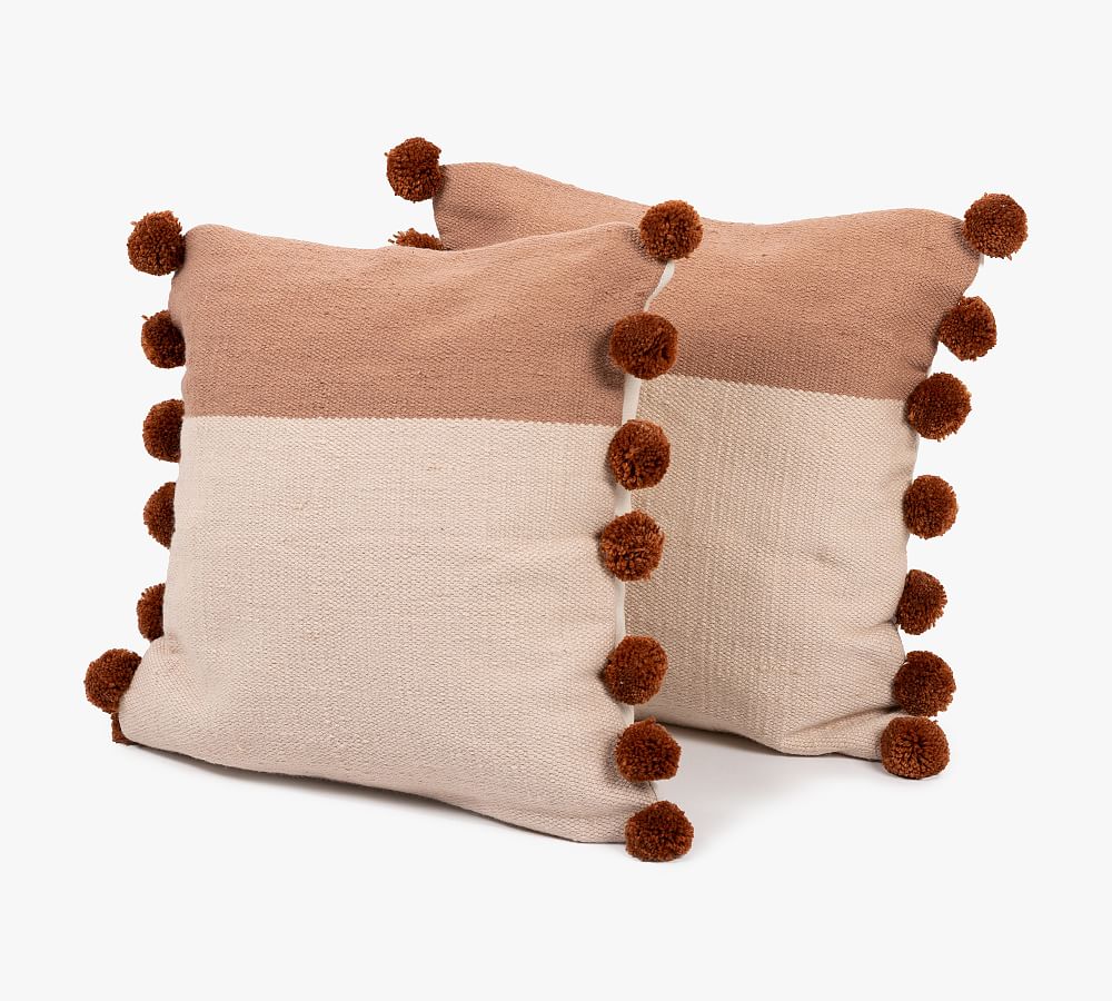 Miki Tassel Outdoor Pillow - Set of 2
