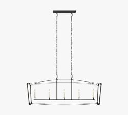 Roffe Metal Linear Chandelier (49&quot;)