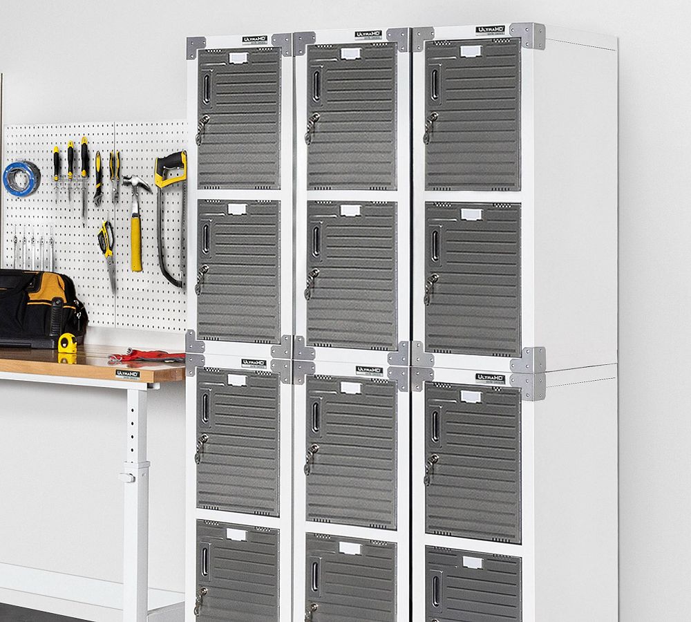 4-Door Stainless Steel Locker Cabinet