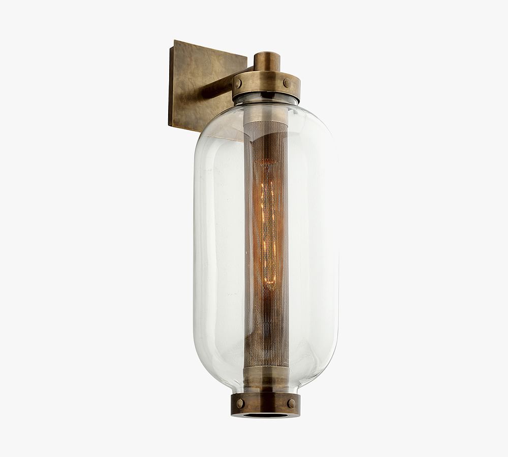 Kay Outdoor Glass Sconce (18''-26&quot;)
