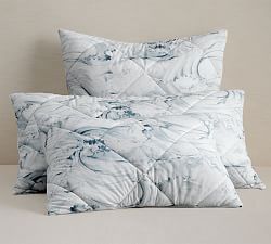 Open Box: Stinson Wave Organic Percale Comforter Sham