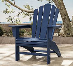 Pottery Barn Classic Adirondack x Polywood Lounge Chair