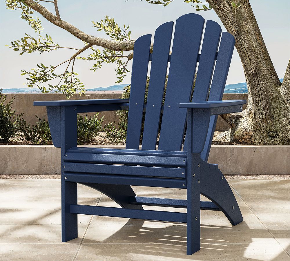 Pottery Barn Classic Adirondack x Polywood Lounge Chair