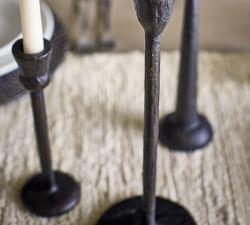 Rio Bronze Taper Candleholder