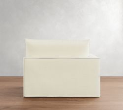Build Your Own Westwood Square Arm Flange Edge Slipcovered Sectional