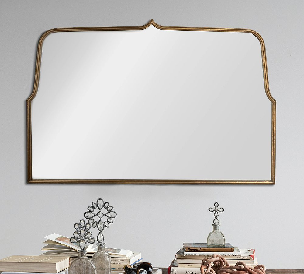 Colette Arched Mantel Mirror