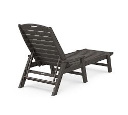 Polywood Outdoor Chaise with Arms