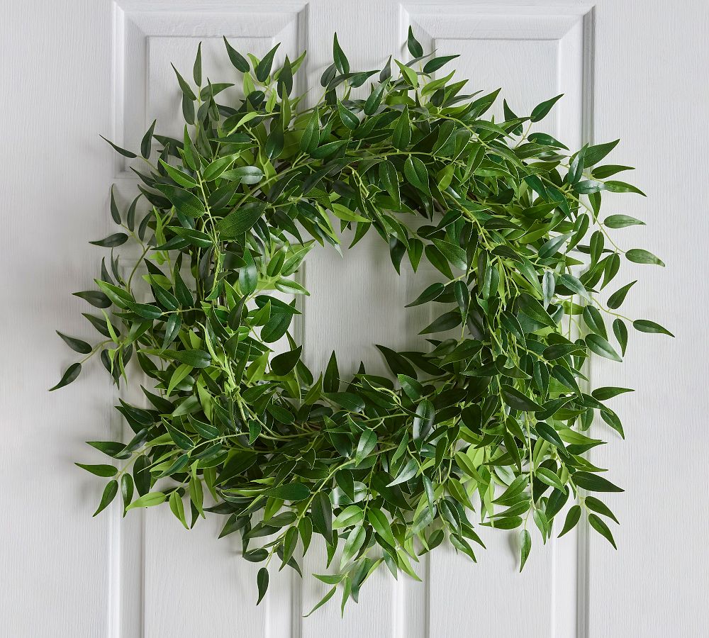 Faux Italian Ruscus Wreaths
