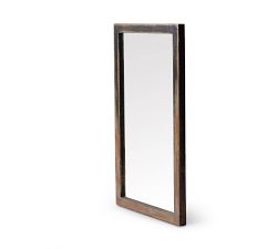Holland Distressed Wood Rectangular Wall Mirror