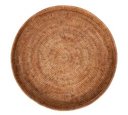 Tava Handwoven Rattan Oversized Round Tray