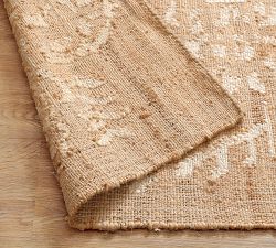 Sabine Floral Jute Rug