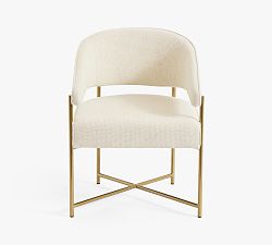 Baldwin Upholstered Metal Dining Chair