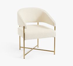 Baldwin Upholstered Metal Dining Chair