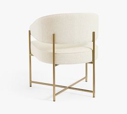 Baldwin Upholstered Metal Dining Chair