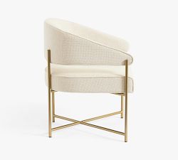 Baldwin Upholstered Metal Dining Chair