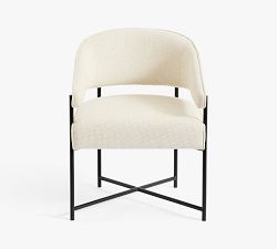 Baldwin Upholstered Metal Dining Chair