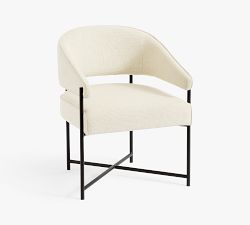 Baldwin Upholstered Metal Dining Chair
