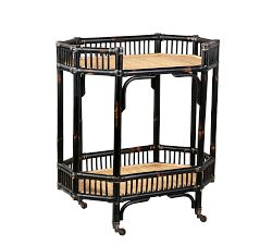 Kelona Rattan Bar Cart (28&quot;)