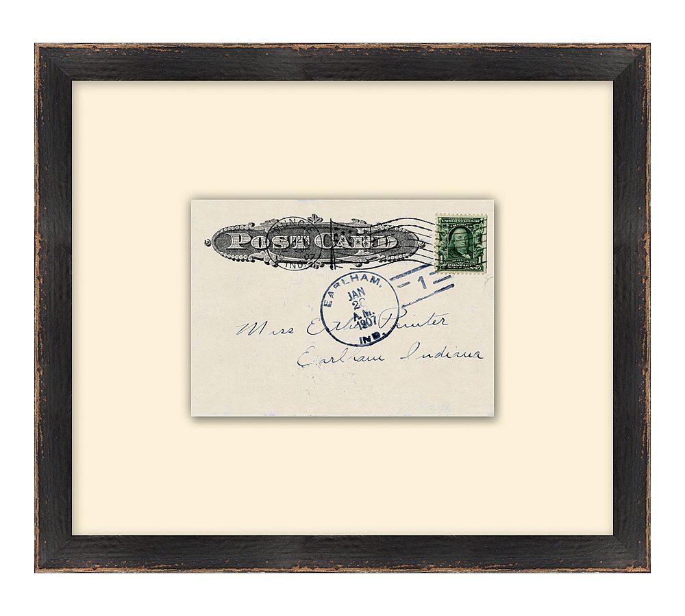 Traveling Card Framed Print