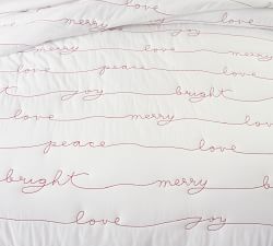 Warm Wishes Embroidered Quilt &amp; Shams