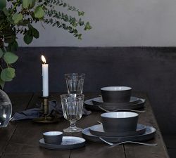 Artisanal Recycled Stoneware Dinnerware Collection
