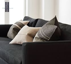 Amada Handloomed Single Striped Pillow Cover